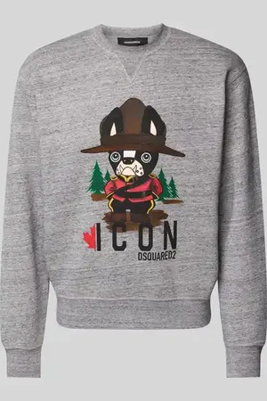 Dsquared2 Sweatshirt mit Label-Print in , Größe L