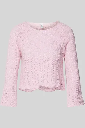 ONLY Cropped Strickpullover mit Baumwoll-Anteil Modell 