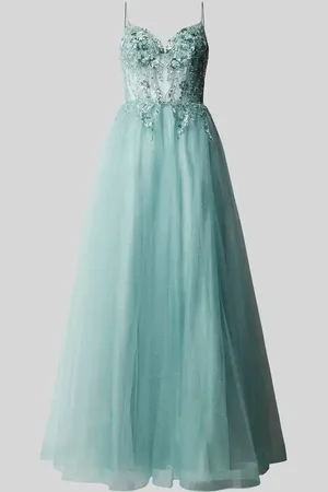 Unique Abendkleid mit Paillettenbesatz in , Größe 32