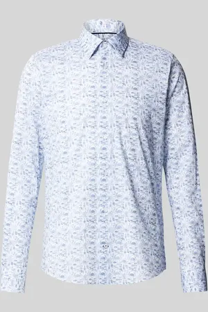 JOOP! Slim Fit Business-Hemd mit Kentkragen Modell 