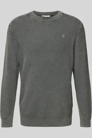 G-Star Strickpullover mit Label-Stitching in , Größe M