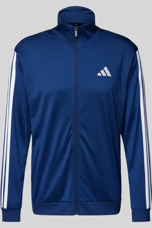 adidas Sweatjacke mit Stehkragen in , Größe S