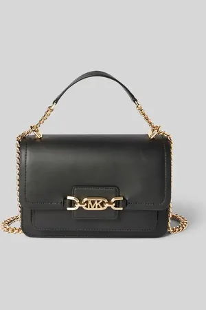Michael Kors Shoulder Bag mit Label-Applikation Modell 