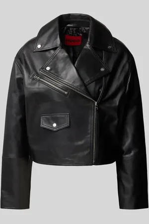 HUGO BOSS Jacke in Leder-Optik Modell 