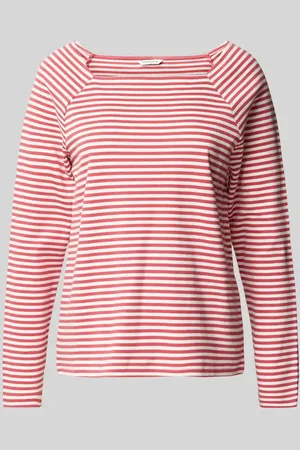 TOM TAILOR Regular Fit Langarmshirt aus reiner Bio-Baumwolle in , Größe XS