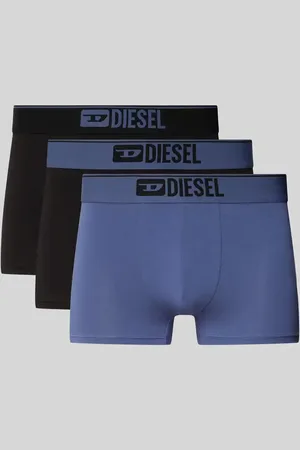 Diesel Trunks mit elastischem Logo-Bund im 3er-Pack in , Größe S