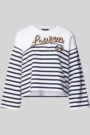 Ralph Lauren Sweatshirt mit Label-Stitching Modell 