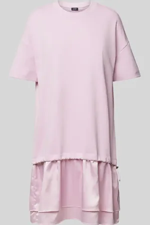 JOOP! Knielanges Kleid mit überschnittenen Schultern Modell 
