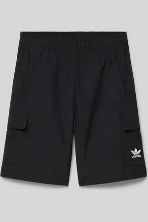 adidas Regular Fit Shorts mit Label-Stitching in , Größe 146