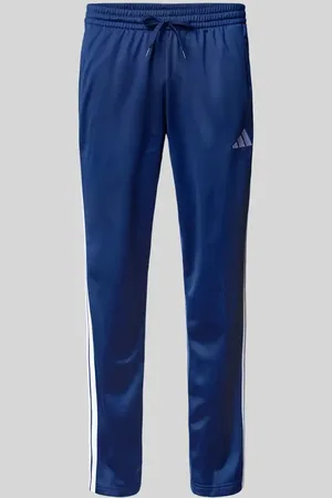 adidas Straight Leg Trainingshose mit Logo-Stitching in , Größe S
