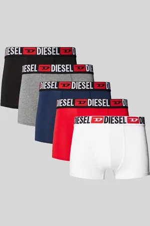 Diesel Trunks mit elastischem Logo-Bund im 5er-Pack in , Größe S