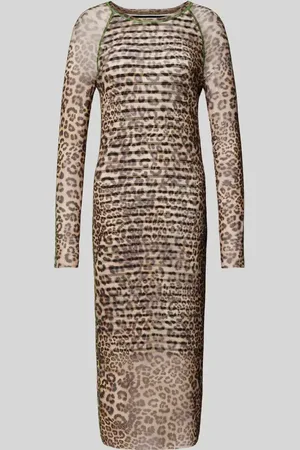 Marc Cain Midikleid mit Rundhalsausschnitt in , Größe 34