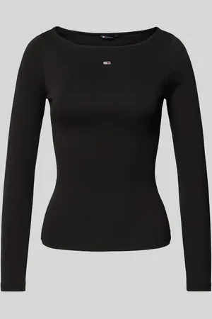 Tommy Hilfiger Longsleeve mit Label-Stitching in , Größe S