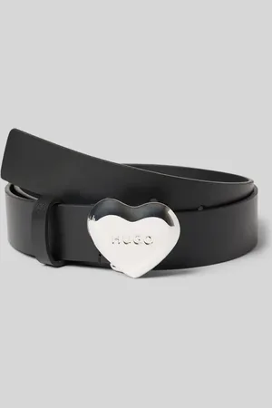 HUGO BOSS Ledergürtel aus echtem Leder Modell 