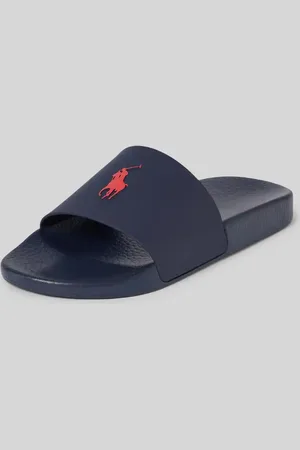 Ralph Lauren Slides mit Label-Detail in , Größe 41