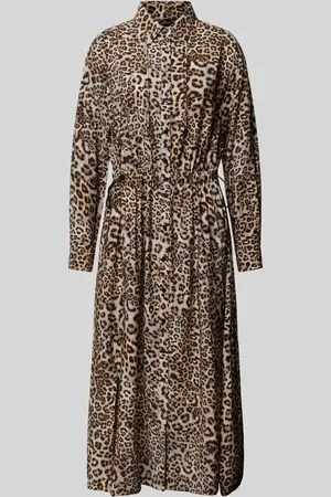 Marc Cain Midikleid mit durchgehender Knopfleiste in , Größe 34