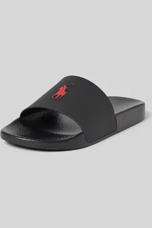 Ralph Lauren Slides mit Label-Detail in , Größe 41