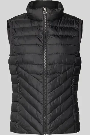 QS by s.Oliver Regular Fit Steppweste mit Stehkragen in , Größe 34