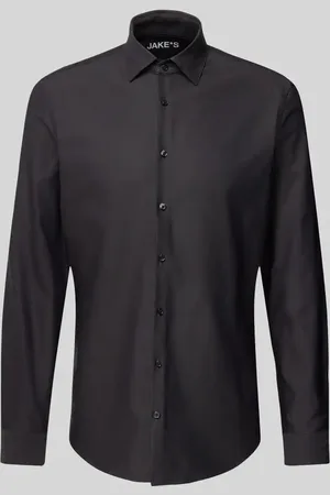 Jake*s Slim Fit Business-Hemd mit Kentkragen in , Größe 37/38