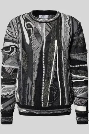 Carlo Colucci Strickpullover mit Rundhalsausschnitt in , Größe S