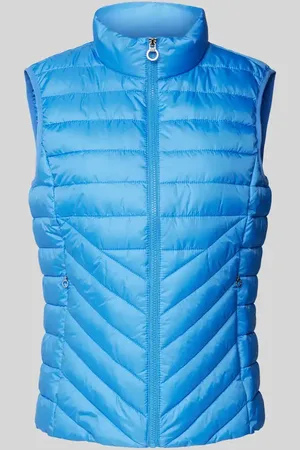 QS by s.Oliver Regular Fit Steppweste mit Stehkragen in , Größe 32