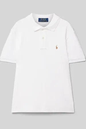 Ralph Lauren T-Shirt mit Polokragen in , Größe S