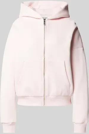 Review Oversized Sweatjacke mit Label-Print in , Größe XS
