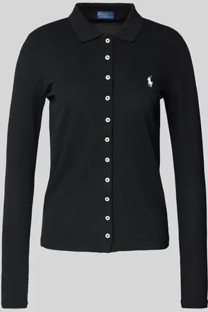 Ralph Lauren Longsleeve mit Label-Stitching in , Größe L