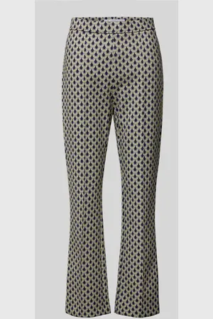 raffaello rossi Bootcut Hose mit fixierten Bundfalten Modell 