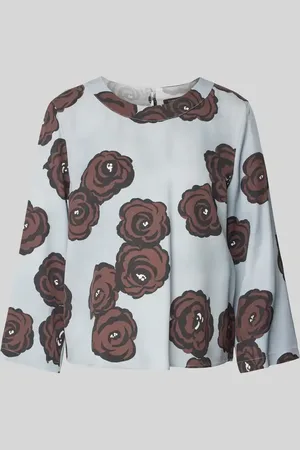 Luisa Cerano Relaxed Fit Blusenshirt mit 3/4-Arm in , Größe 34