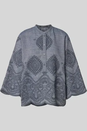 Luisa Cerano Relaxed Fit Bluse mit 3/4-Arm in , Größe 34