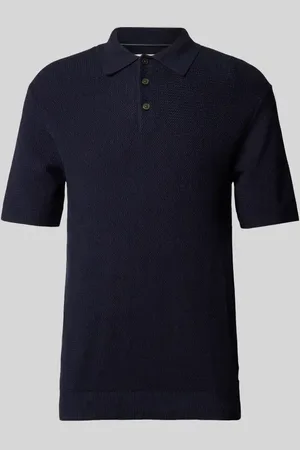 JACK & JONES Regular Fit Poloshirt mit Strukturmuster Modell 