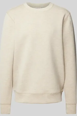 Casual Friday Sweatshirt mit gerippten Abschlüssen Modell 