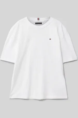 Tommy Hilfiger T-Shirt mit Logo-Stitching in , Größe 128