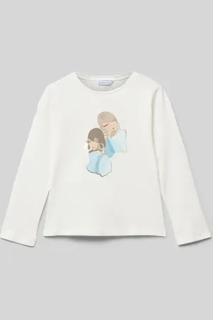 Mayoral Longsleeve mit Motiv-Print in , Größe 104