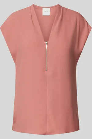 Calvin Klein Blusenshirt mit V-Ausschnitt in , Größe 34