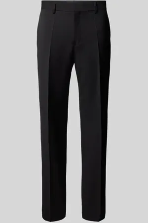 HUGO BOSS Regular Fit Anzughose mit Bügelfalten Modell 
