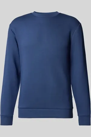 SELECTED Sweatshirt mit gerippten Abschlüssen Modell 