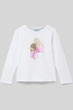 Mayoral Longsleeve mit Motiv-Print in , Größe 104