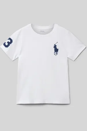 Ralph Lauren T-Shirt mit Logo-Stitching in , Größe 92
