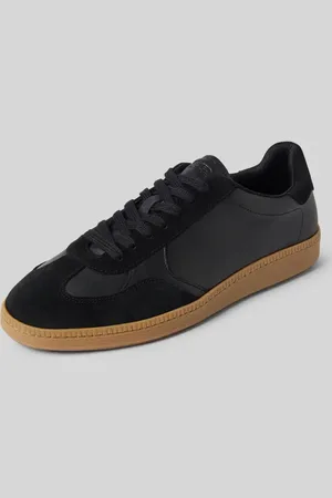 SELECTED Ledersneaker mit Label-Detail Modell 