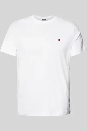 Napapijri T-Shirt mit Label-Stitching in , Größe L