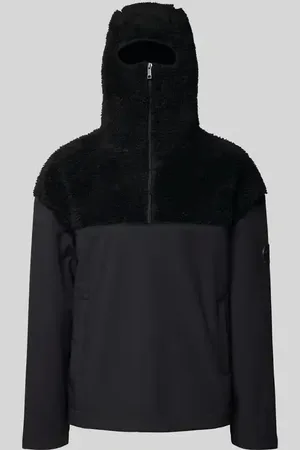 Daily paper Hoodie mit Teddyfell-Besatz in , Größe S