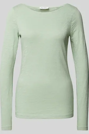 Marc O’ Polo Regular Fit Langarmshirt aus reiner Baumwolle in , Größe L