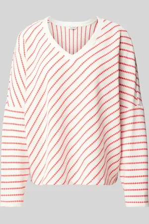 B YOUNG Strickpullover mit V-Ausschnitt Modell 