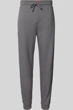 HUGO BOSS Relaxed Fit Sweatpants mit Strukturmuster Modell 