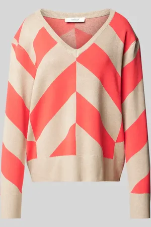B YOUNG Strickpullover mit V-Ausschnitt Modell 