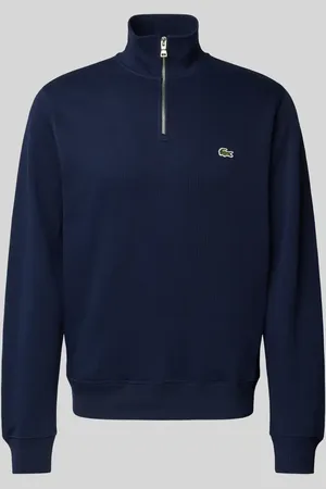 Lacoste Sweatshirt mit Troyer-Kragen in , Größe L