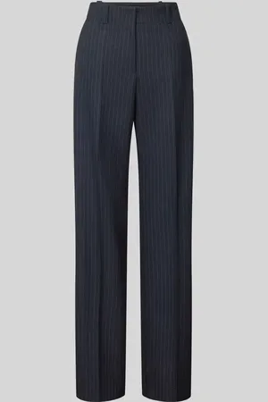HUGO BOSS Regular Fit Stoffhose mit Bügelfalten Modell 