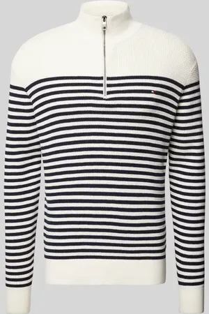 Tommy Hilfiger Strickpullover mit Stehkragen in , Größe L